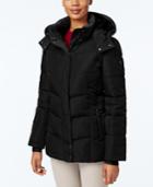 Calvin Klein Fleece-lined Water Resistant Hooded Puffer Coat