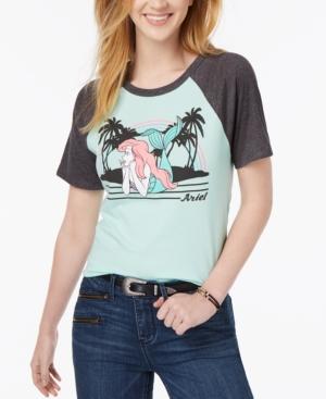 Mighty Fine Juniors' Ariel Graphic-print T-shirt