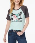 Mighty Fine Juniors' Ariel Graphic-print T-shirt