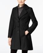 Cece By Cynthia Steffe Wool-blend Bow-detail Walker Coat