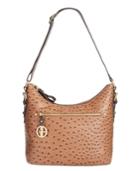 Giani Bernini Ostrich Printed Hobo, Created For Macy's