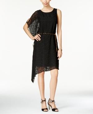 Thalia Sodi Asymmetrical A-line Dress