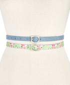 I.n.c. 2-for-1 Textured Skinny Belt Set, Created For Macy's