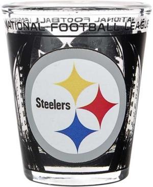 Hunter Manufacturing Pittsburgh Steelers 3d Wrap Collector Glass