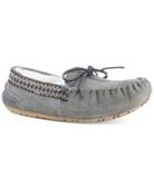 Muk Luks Women's Jane Suede Moccasin Slippers