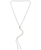 Kenneth Cole New York Silver-tone Slider Lariat Necklace