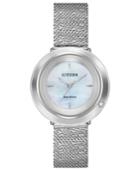 Citizen Eco-drive Women's L Ambiluna Stainless Steel Mesh Bracelet Watch 32mm
