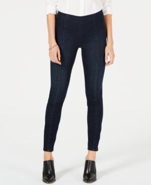 Kut From The Kloth Striped-waist Seamed Jeggings
