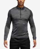 Adidas Men's 36 Hours Ultimate Tech Quarter-zip T-shirt