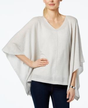 Charter Club Cashmere V-neck Poncho, Only At Macy's