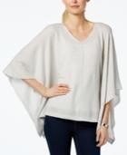 Charter Club Cashmere V-neck Poncho, Only At Macy's