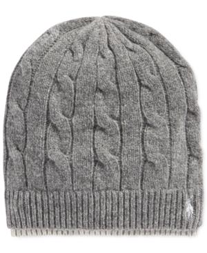 Polo Ralph Lauren Two-tone Cable Beanie