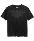 Sean John Men's Studded Arc Eagle Graphic-print T-shirt