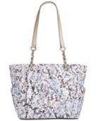 Calvin Klein Large Printed Leather Tote