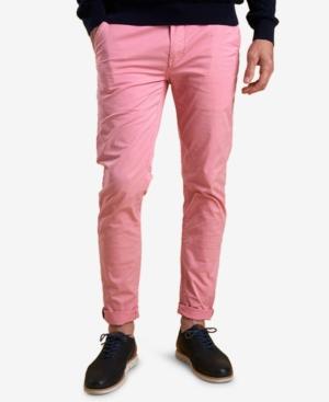 Barbour Men's Neuston Slim-fit Stretch Light Pink Chinos
