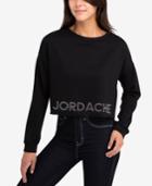 Jordache Grommet And Bow Logo Top