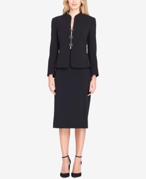 Tahari Asl Hook-closure Skirt Suit