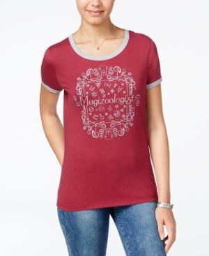 Fantastic Beasts Juniors' Magizoologist Graphic Ringer T-shirt