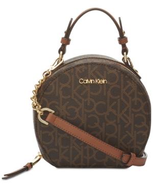 Calvin Klein Round Signature Crossbody