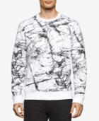 Calvin Klein Jeans Men's Marble Graphic-print Shirt