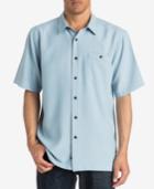 Quiksilver Men's Blue Marlin Button-front Shirt