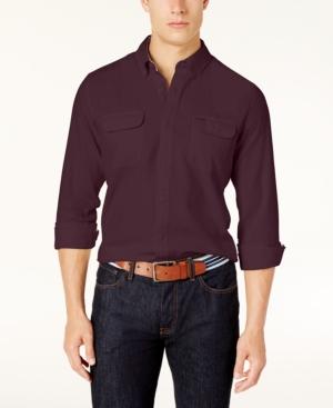 Tommy Hilfiger Men's Custom-fit Ben Flannel Shirt