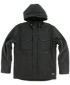 O'neill Men's Anchorage Jacket With Faux-fur Lining