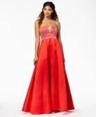 Say Yes To The Prom Juniors' Embellished Strapless Ballgown, A Macy's Exclusive Style