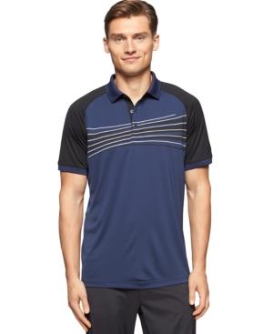 Calvin Klein Wave Print Raglan Polo