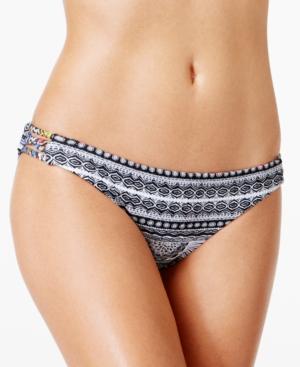 Roxy Poetic Mexic Reversible 70s Bikini Bottoms Women's Swimsuit