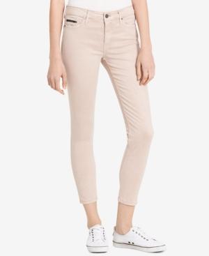 Calvin Klein Jeans Sateen Ankle Skinny Jeans