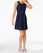 Maison Jules Applique Dress, Only At Macy's