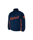 Majestic Men's Detroit Tigers Double Climate On-field Full-zip Jacket