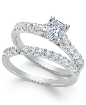 Diamond Princess Bridal Set (1 Ct. T.w.) In 14k White Gold
