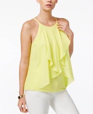 Bar Iii Sleeveless Draped Top, Only At Macy's