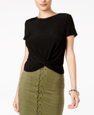 Guess Tyra Twisted-hem Top