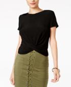 Guess Tyra Twisted-hem Top