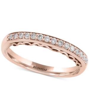 Effy Diamond Band (1/5 Ct. T.w.) In 18k Rose Gold