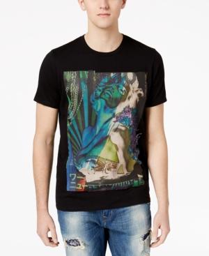 Guess Men's Flame Girl Graphic-print T-shirt