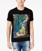 Guess Men's Flame Girl Graphic-print T-shirt