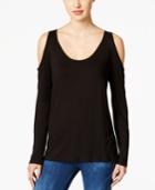 Kut From The Kloth Cold-shoulder Open-back Top