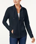 Charter Club French Terry Jacket, Created For Macy's