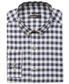 Bar Iii Men's Slim-fit Wear Me Out Stretch Easy-care Vintage Gingham Dress Shirt, Only At Macy's