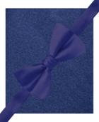 Alfani Men's Blue Bow Tie & Pocket Square Set, Only At Macy's
