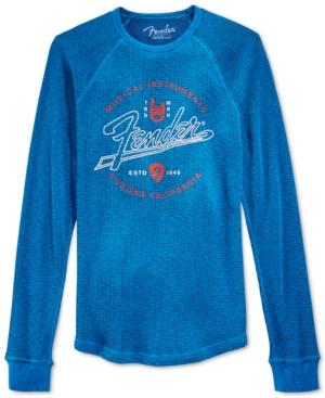 Lucky Brand Blue Fender Thermal T-shirt