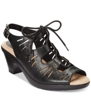 Easy Street Kitt Lace-up Dress Sandals Women's Shoes