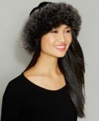 Fox-fur-trim Wool-alpaca-blend Hat