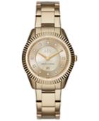 Armani Exchange Women's Gold-tone Stainless Steel Bracelet Watch 36mm Ax5431