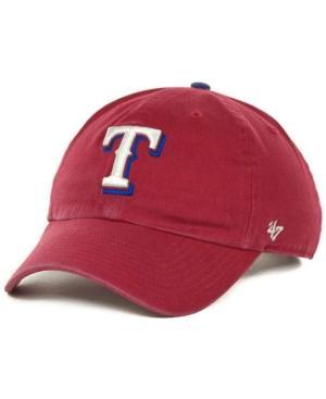 '47 Brand Texas Rangers Clean Up Hat