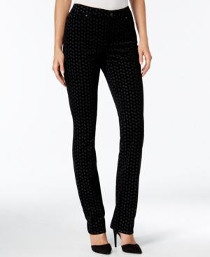 Charter Club Foulard Print Lexington Corduroy Straight Leg Pant, Only At Macy's